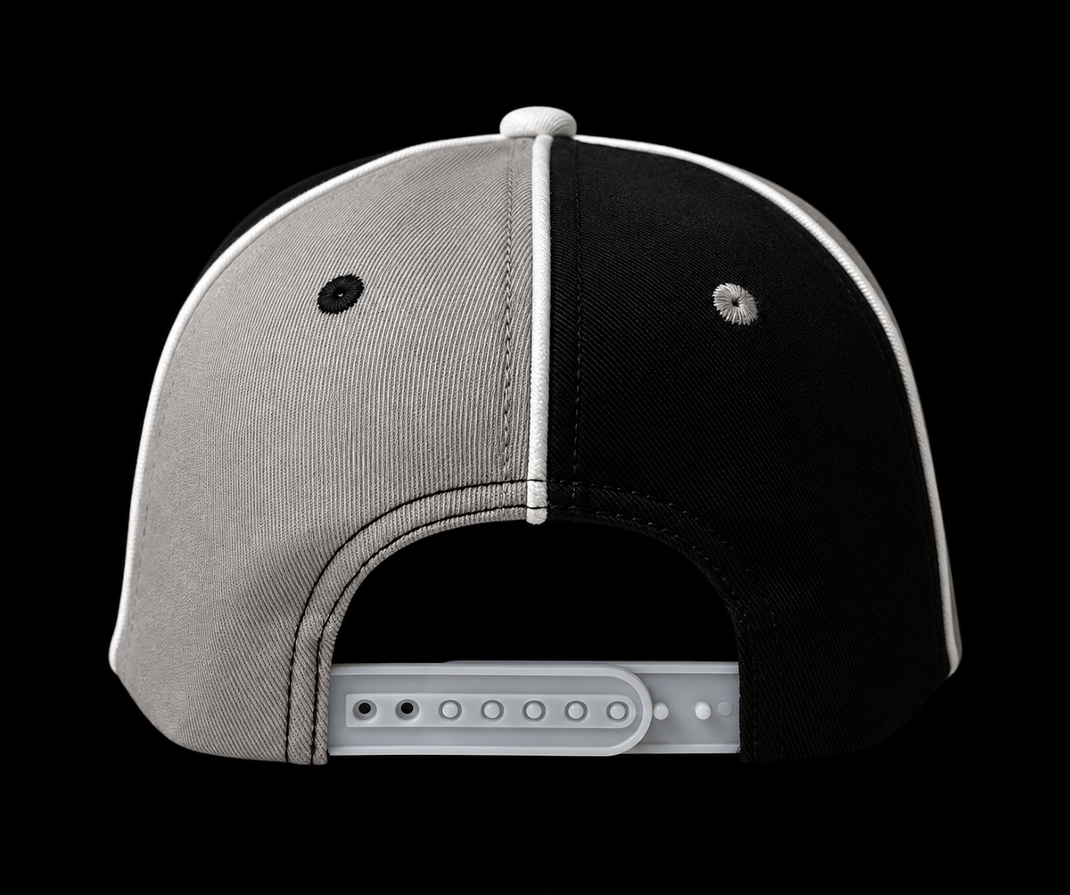 JANO G CAP SHORT BRIM /// BLACK/GREY