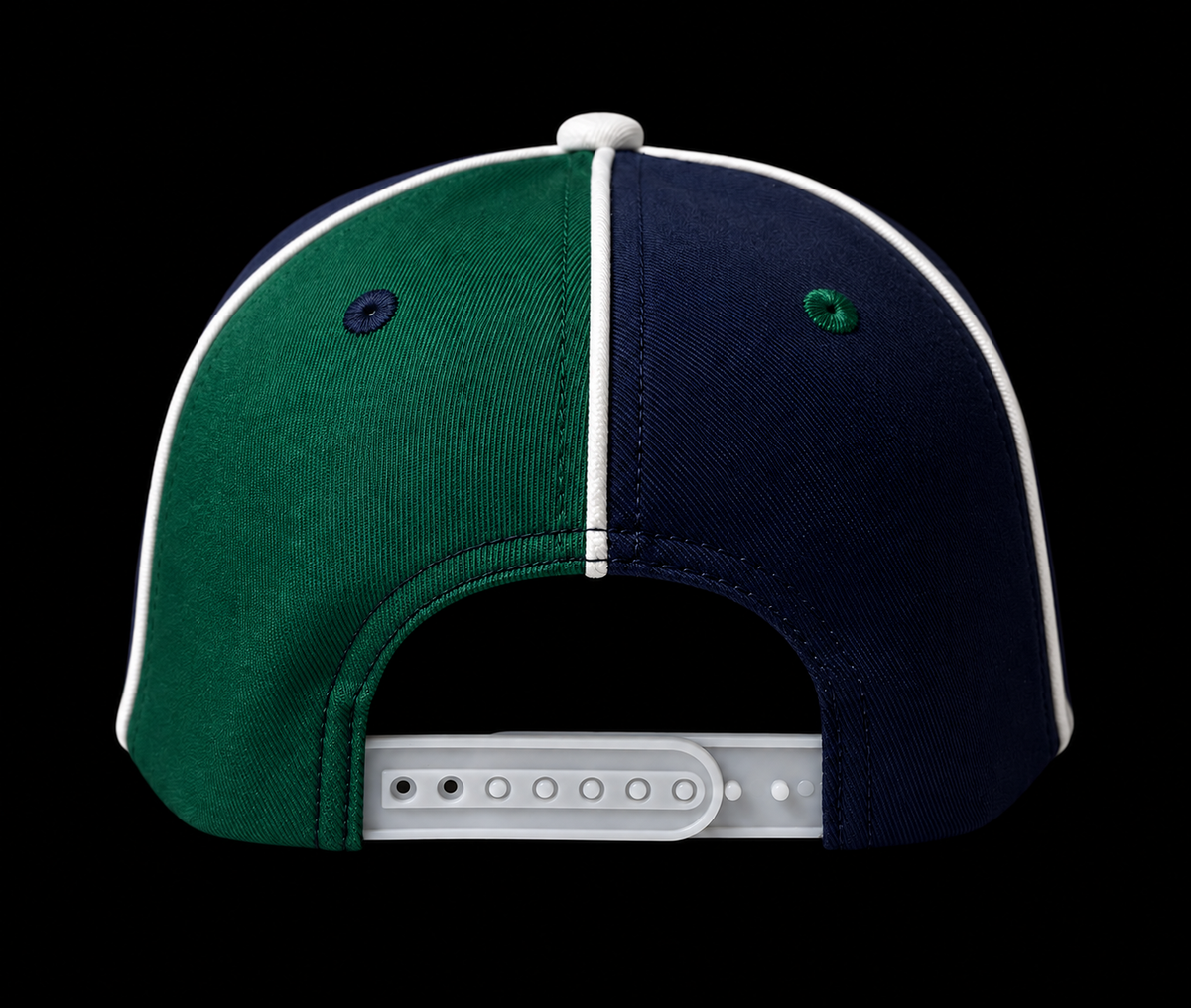 JANO G CAP SHORT BRIM /// GREEN/BLUE