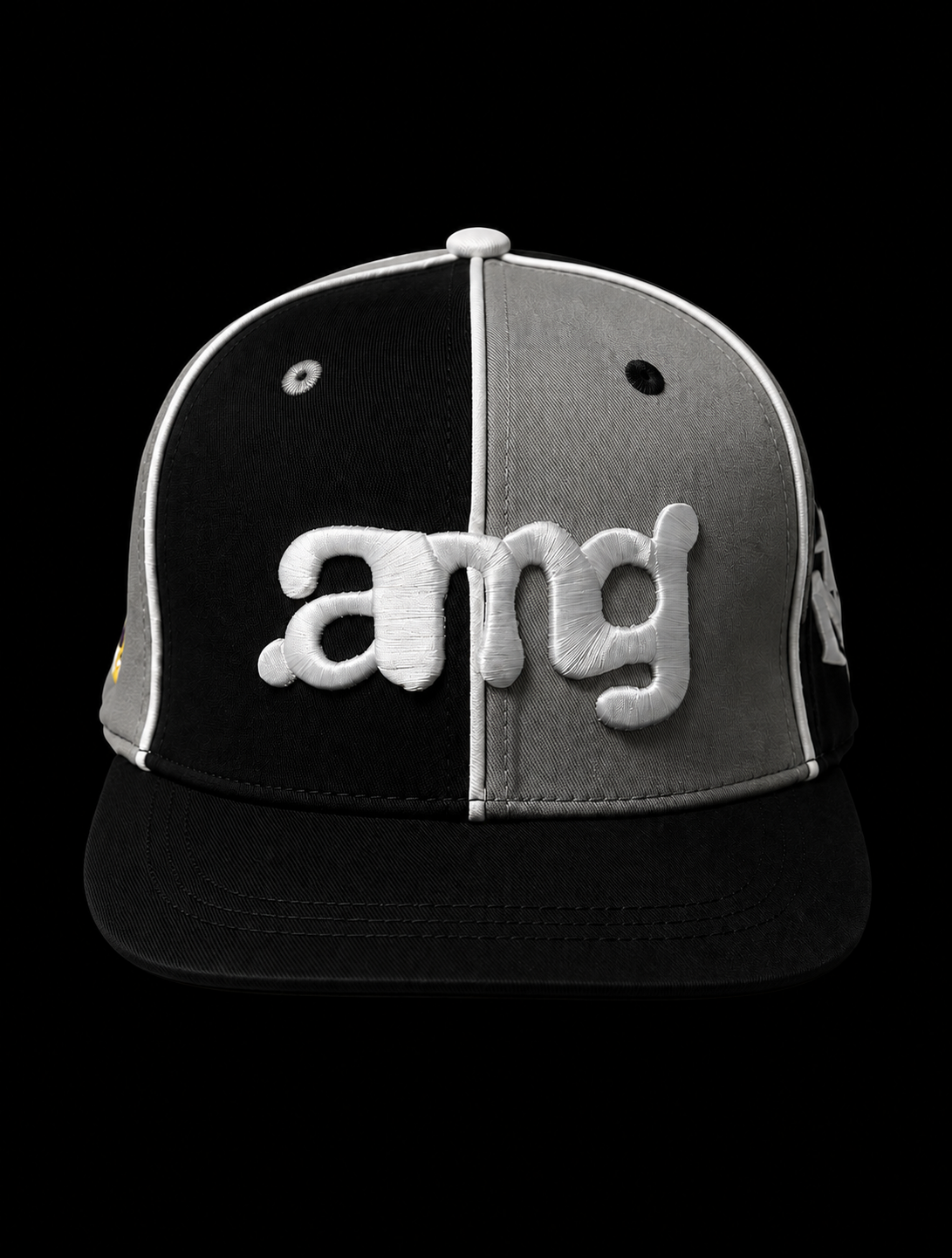 JANO G CAP SHORT BRIM /// BLACK/GREY