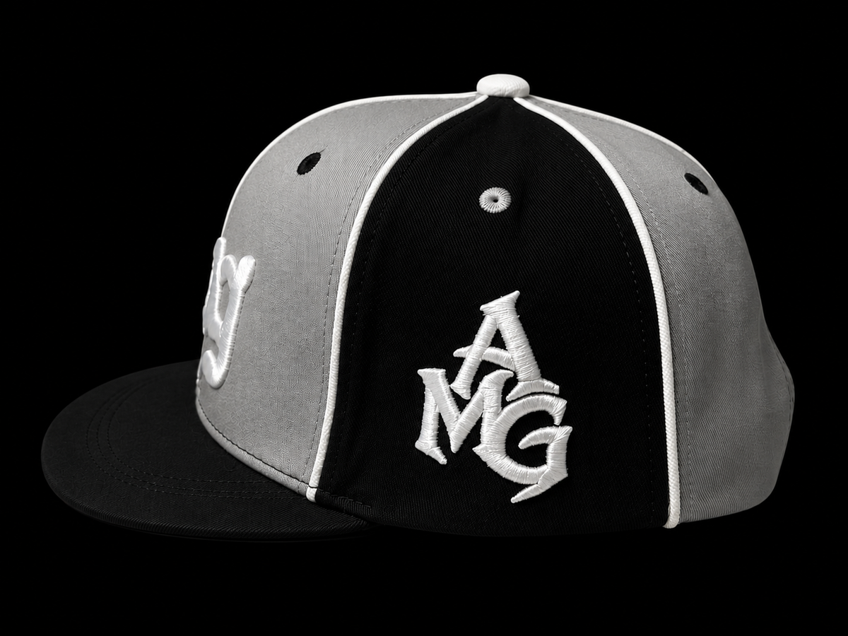 JANO G CAP SHORT BRIM /// BLACK/GREY