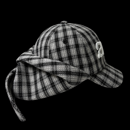 STRAP CAP SHORT BRIM /// BLACK