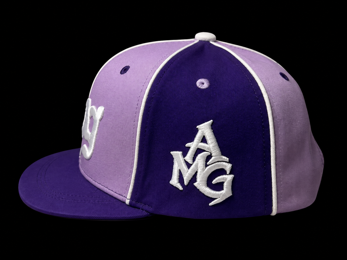 JANO G CAP SHORT BRIM /// PURPLE/PINK
