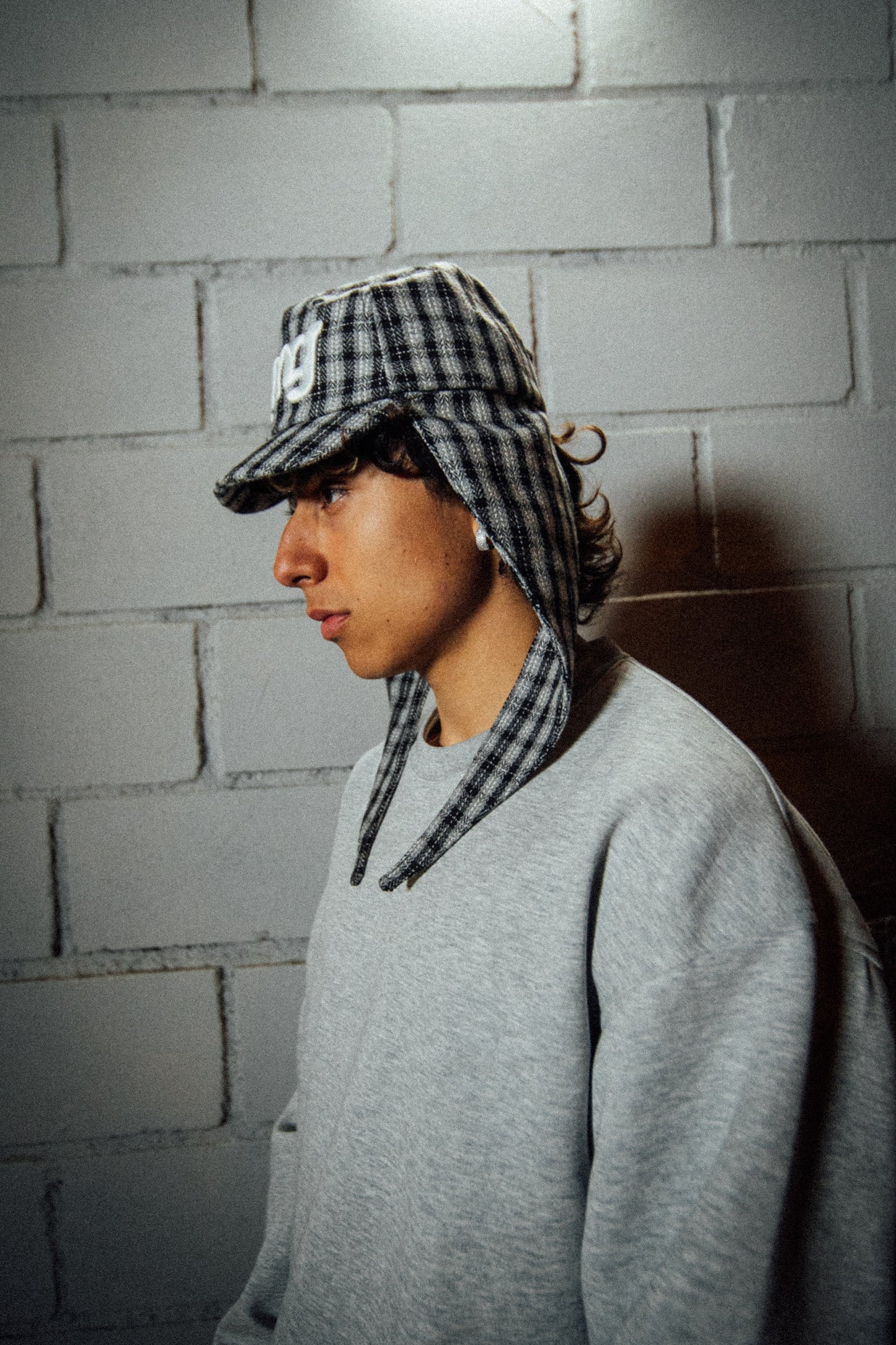 STRAP CAP SHORT BRIM /// BLACK