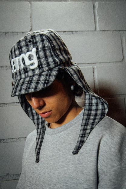 STRAP CAP SHORT BRIM /// BLACK
