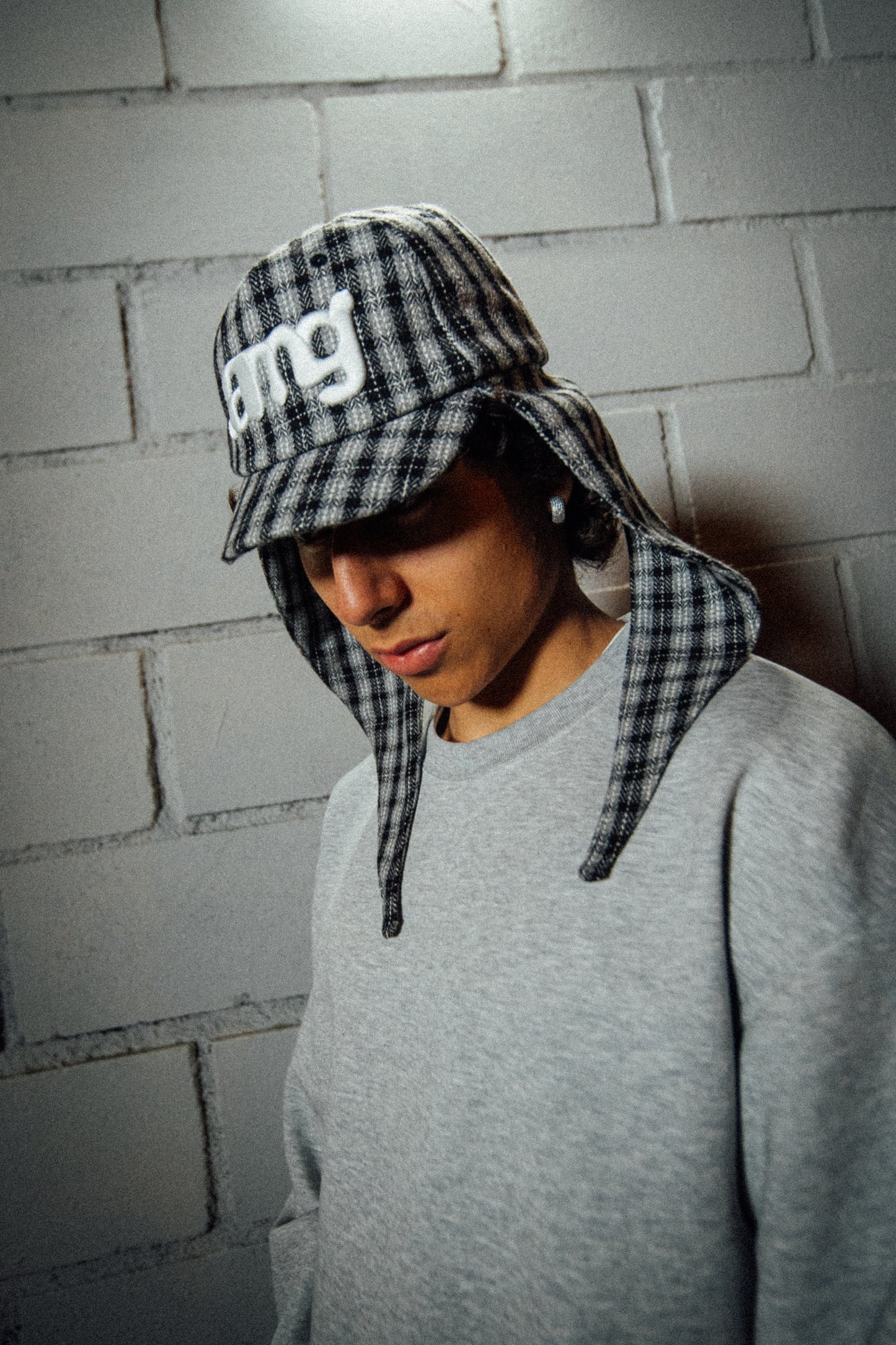 STRAP CAP SHORT BRIM /// BLACK