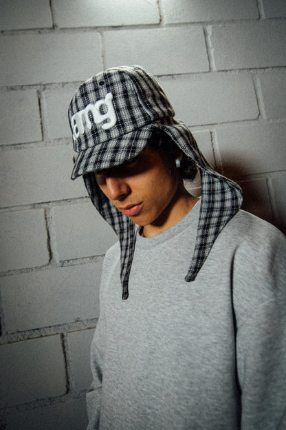 STRAP CAP SHORT BRIM /// BLACK