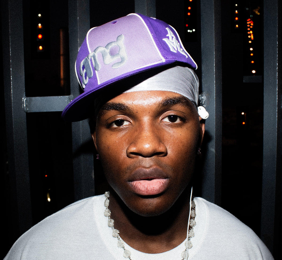 JANO G CAP SHORT BRIM /// PURPLE/PINK